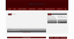 Desktop Screenshot of nightmarenews.net