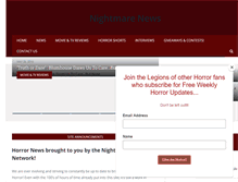Tablet Screenshot of nightmarenews.net